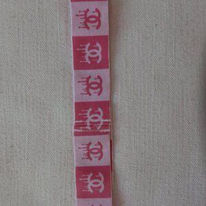 Chanel Pink Logo Ribbon – Authentic Designer Packaging Accent